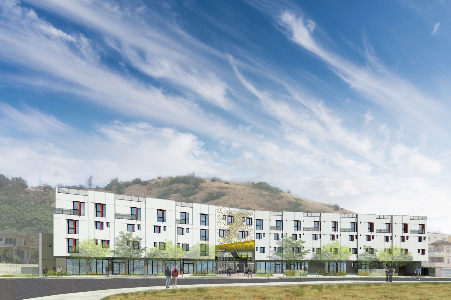 Rendering of Rosa de Castilla Apartments